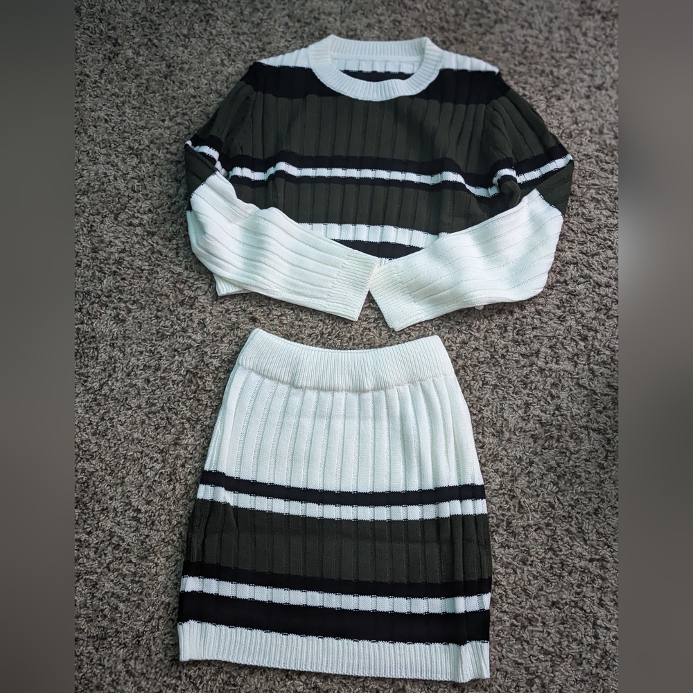 Tennis Sweat and Skirt Set